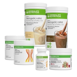 Herbalife Quickstart med Ekstra Protein – Formula 1, Multivitamin, Protein, Fibre